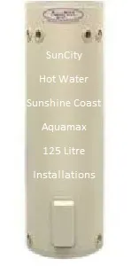 Rheem made AquaMAX 125 litre electric hot water heaters