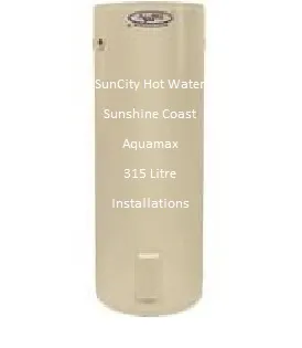 Rheem AquaMAX electric hot water heater 315 litres sunshine coast